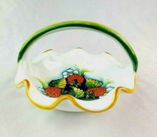 DERUTA ITALY DISH w Handle