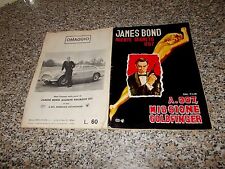ALBUM JAMES BOND AGENTE SEGRETO 007 GOLDFINGER MOVICOLOR 1965 ORIG.CPL(-4)MB/OT