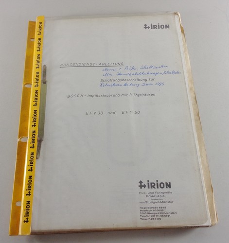 Manuale officina irion - officina,