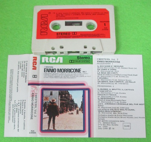 Ennio morricone western - mc,