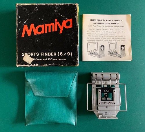 Sports finder 6x9 100mm - finder, 150mm