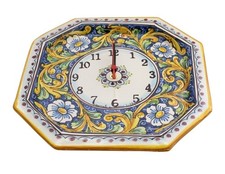 OROLOGIO IN CERAMICA SICILIANA