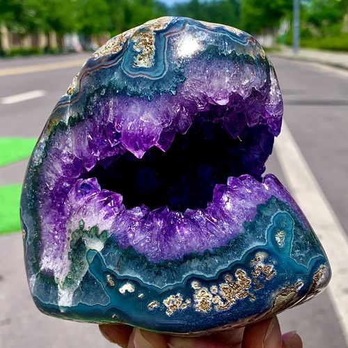 999g ametista naturale - 999g, geode