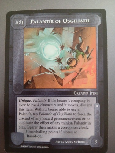 Palantir osgilia meccg - meccg,