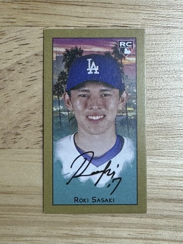2025 topps t205 roki sasaki - roki,