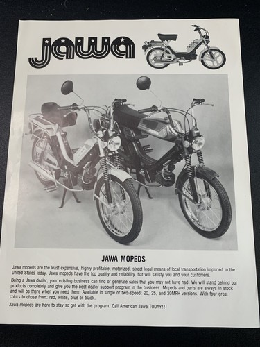 Brochure vendita sidecar moto