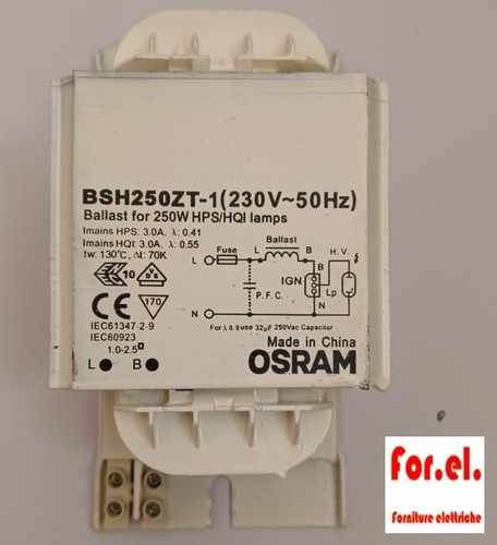 Alimentatore osram bsh250zt - alimentatore,