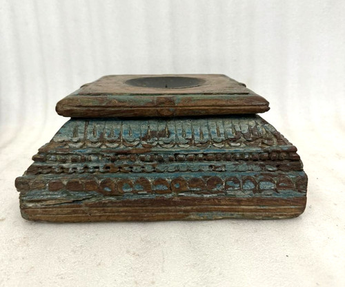 Antico legno colonna - antico,