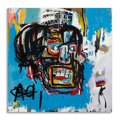 Quadro basquiat stampa tela - quadro, su