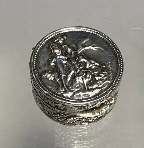 Portapillole argento 800 - in,
