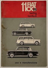 FIAT 1100 R BERLINA E FAMILIARE LIBRETTO USO E MANUTENZIONE