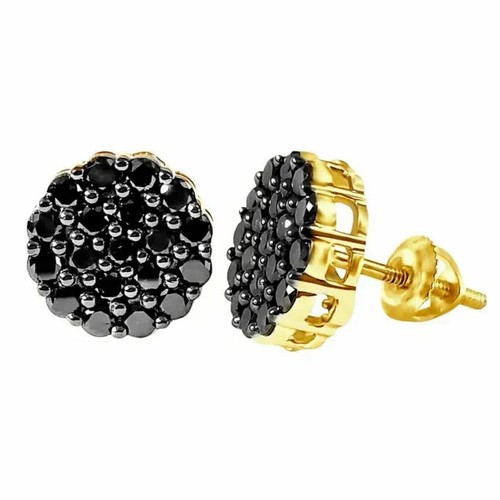 Orecchini perno con diamanti - con,