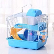 gabbia criceto roditori con tubi scivolo casetta accessori 16 x 23 x 31 cm house