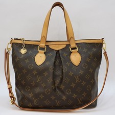 Louis Vuitton Monogram Canvas Palermo PM Shoulder Bag M40145 140486145