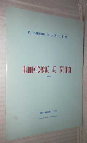 Amore vita liriche isidoro - e,