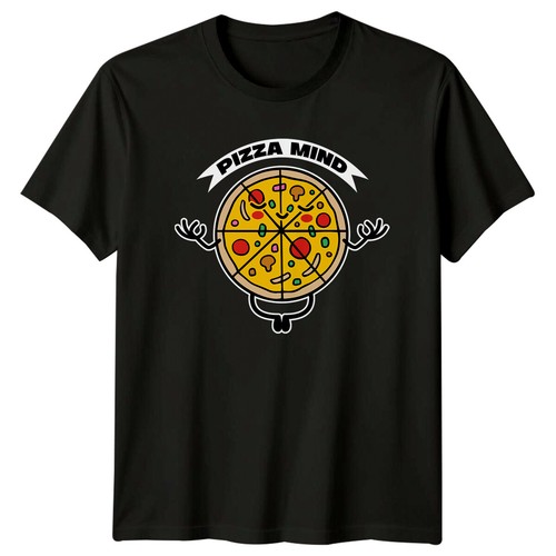 Maglietta pizza mind - maglietta, yoga