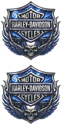 Adesivi harley davidson - adesivi, 2