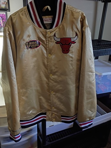 Giacca raso mitchell ness - giacca,