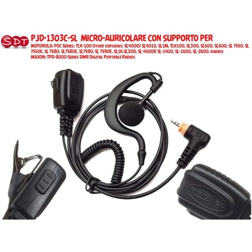 Pjd 1303c micro auricolare - pjd-1303c-sl, micro-auricolare