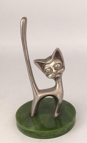 Seba silver plated - silver, cat
