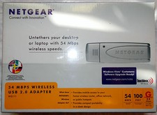 ADATTATORE WIFI USB - 54 MBPS WIRELESS USB 2.0 ADAPTER/ NETGEAR WG111