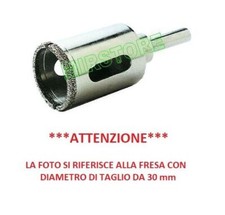 FRESA A TAZZA DIAMANTATA Ø 50 mm PER VETRO, MARMO, CERAMICA E VETRORESINA