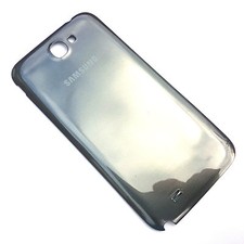 Samsung Galaxy Note 2 N7100 N7105 cover batteria posteriore grigio + NFC originale