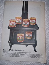 VECCHIA PUBBLICITA' ADVERT -