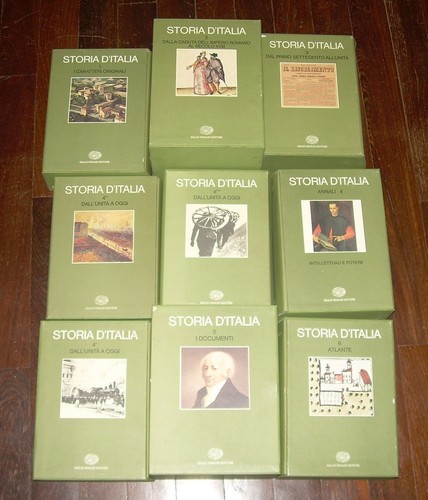 Storia italia einaudi opera - d'italia,