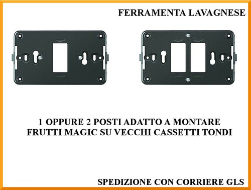 Supporti per placche per