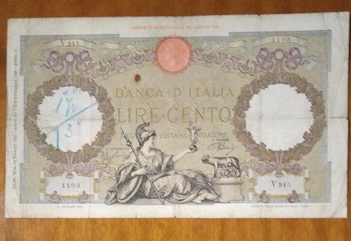 100 lire roma guerriera - lire,