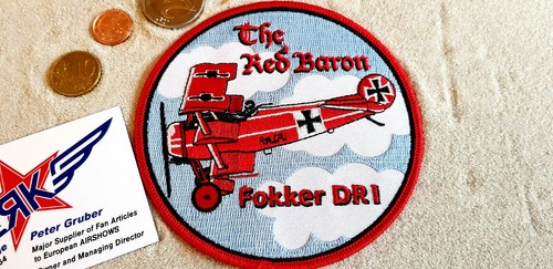 Patch barone rosso fokker 1 - fokker, dr