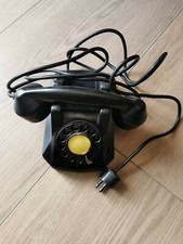 Antico telefono bachelite - telefono, in