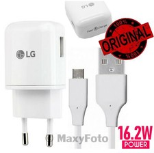 LG CARICABATTERIE ORIGINALE FAST CHARGE MCS-H05ER 1.8A CAVO TYPE C WHITE 78D0DCA