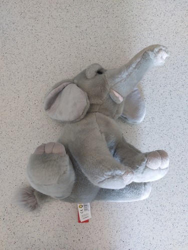 Peluche elefantino grigio - peluche,
