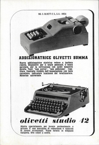 Addizionatrice olivetti summa - addizionatrice,