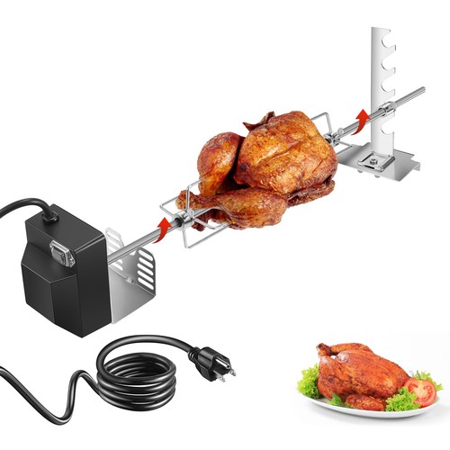 Kit griglia barbecue rotante - kit,