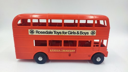 Vintage red routemaster bus - red,