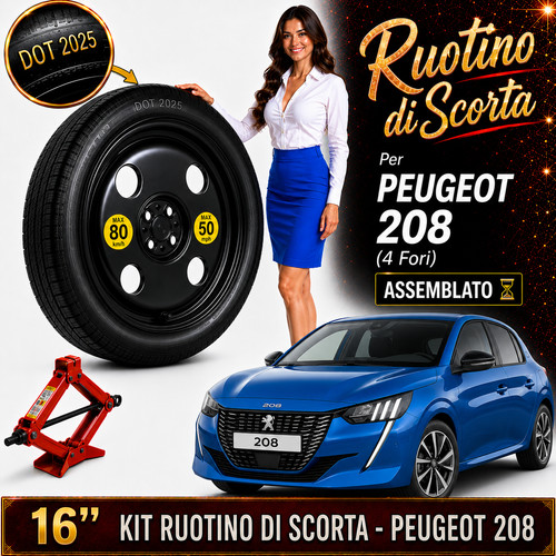 Ruotino scorta peugeot - di,