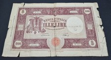 MILLE 1000 LIRE BARBETTI GRANDE M DECRETO 22/11/1947 REPUBBLICA ITALIANA