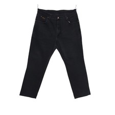 Wrangler Stretch W38 L30 jeans usato nero (Cod.N566) da uomo