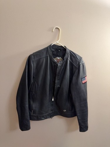 Giacca moto pelle