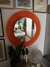 Kartell Specchio All Saints Senza Led Arancio 