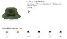 ATLANTIS Cappello BUCKET