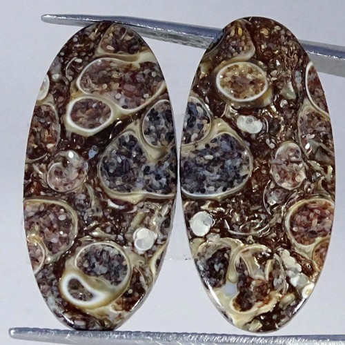60cts coppia cabochon - 19.60cts.,