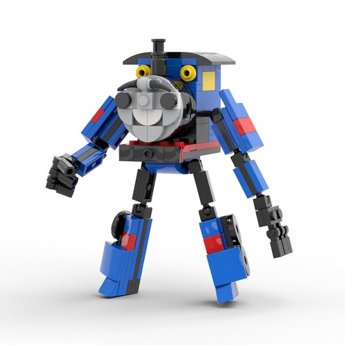 Moc treno robot set - moc:,