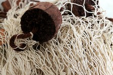 RETE DA PESCA DECORATIVA BEIGE