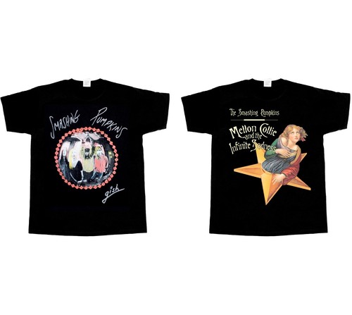 Shirt nera smashing pumpkins - t-shirt,