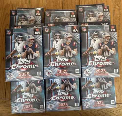 2025 topps chrome - chrome, nfl