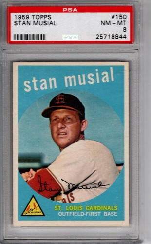 1959 topps 150 - topps, stan